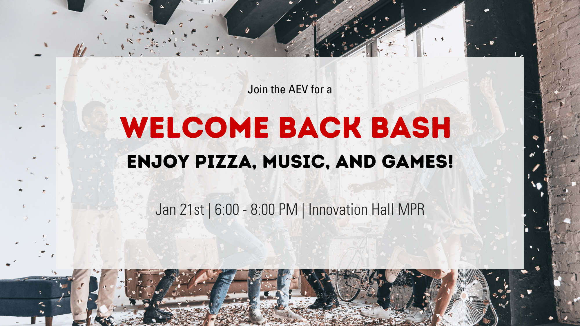 Aev Welcome Back Bash Entrepreneurship