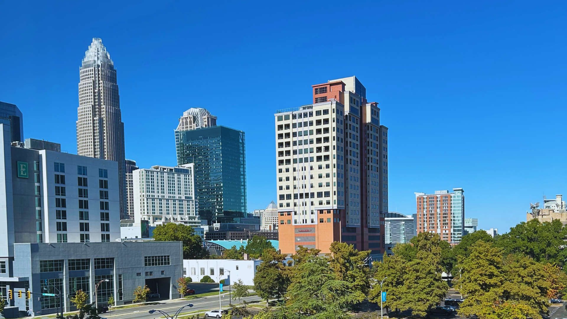 Cityscape of Charlotte, NC